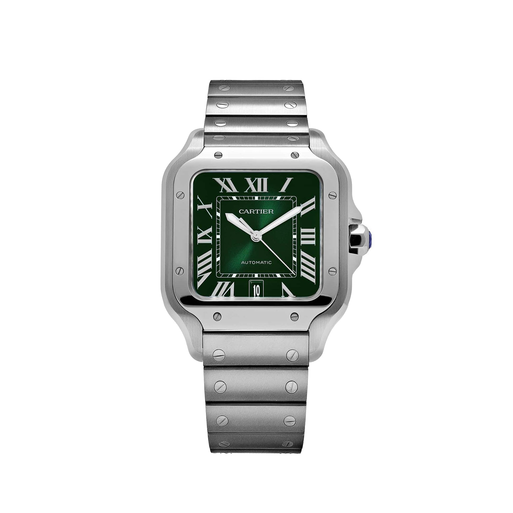 Cartier Santos Large WSSA0062 Stainless Steel Green Dial (2026)