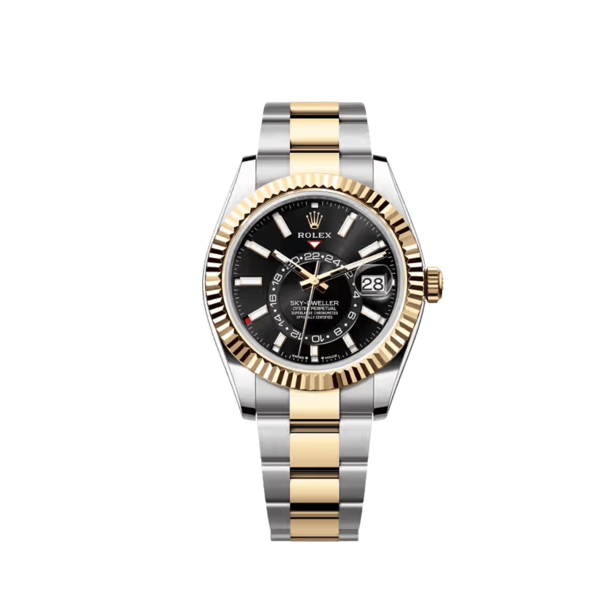 Rolex Sky-Dweller 336933 Stainless Steel Yellow Gold Black Dial Oyster (2026)