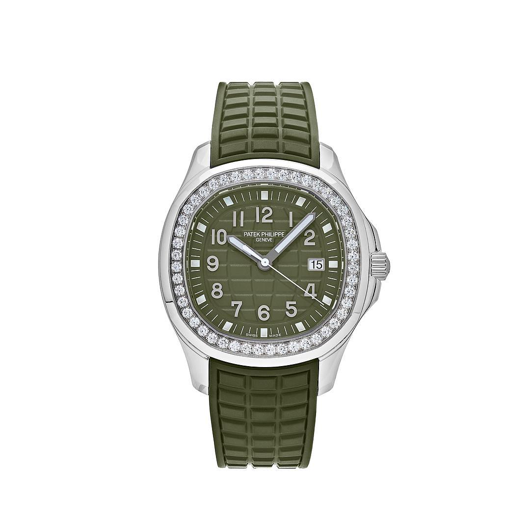 Patek Philippe Aquanaut Luce 5267/200A-011 Stainless Steel Green Dial Diamond Bezel (2025)