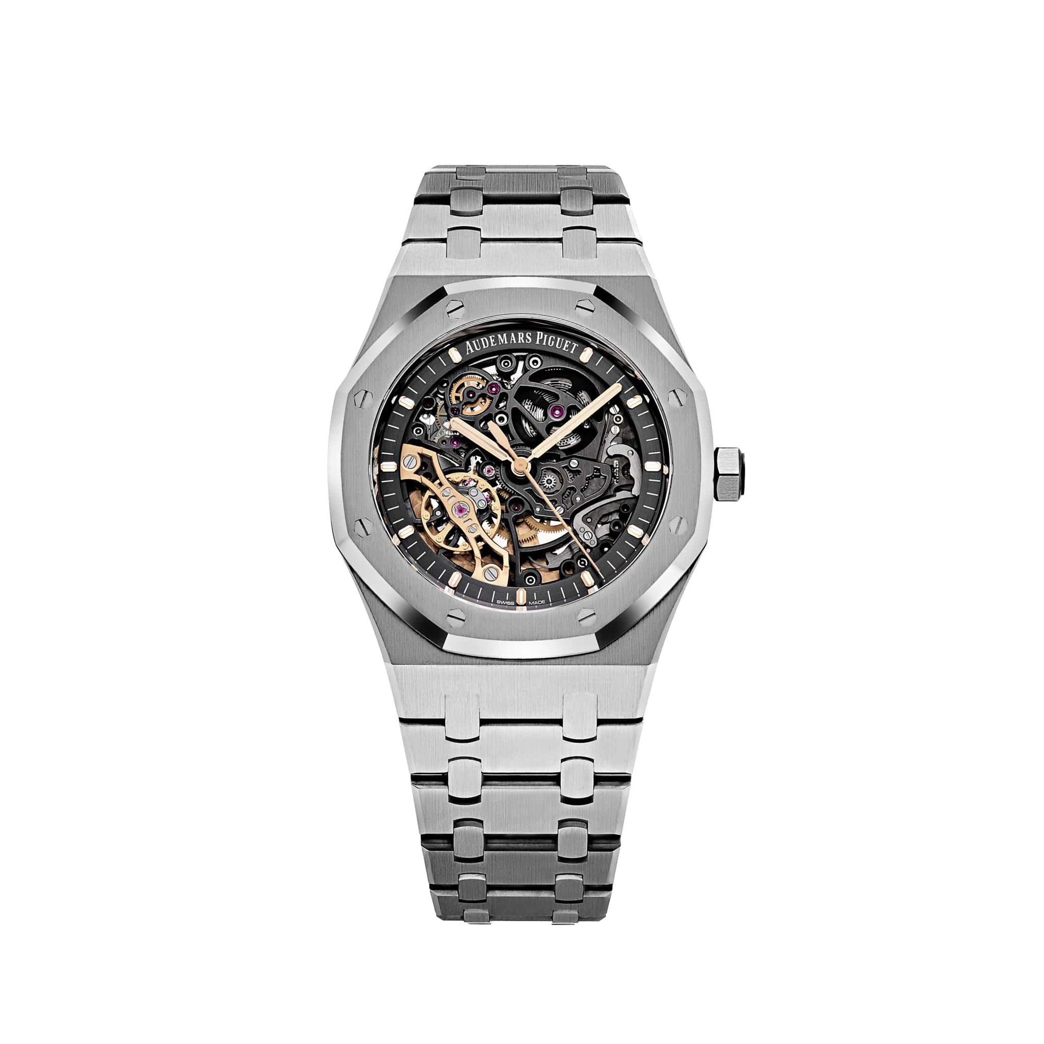 Audemars Piguet Royal Oak 15407ST.OO.1220ST.01 Double Balance Wheel Stainless Steel Openworked Dial (2024)