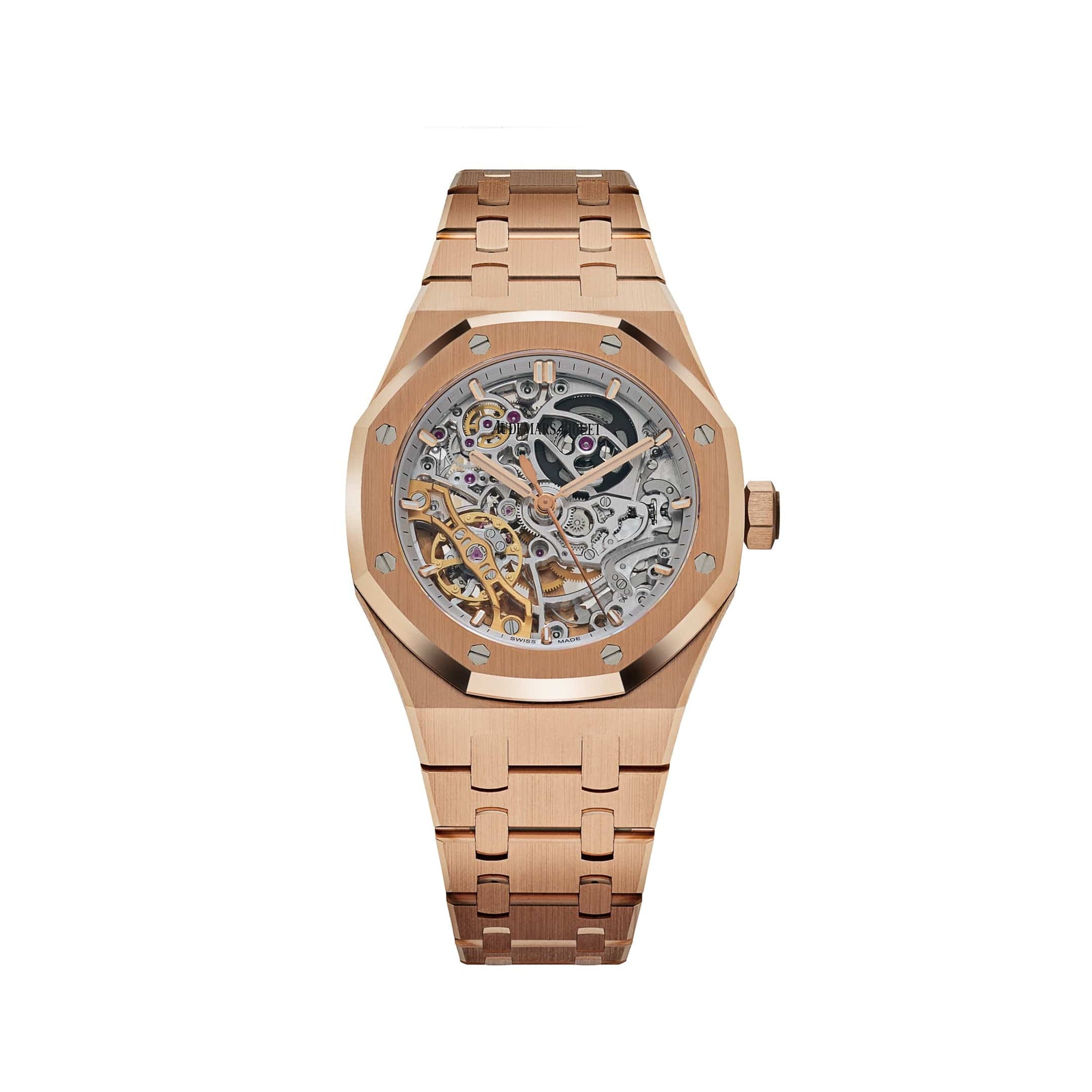 Audemars Piguet Royal Oak 15467OR.OO.1256OR.01 Double Balance Wheel Openworked Rose Gold (2022)