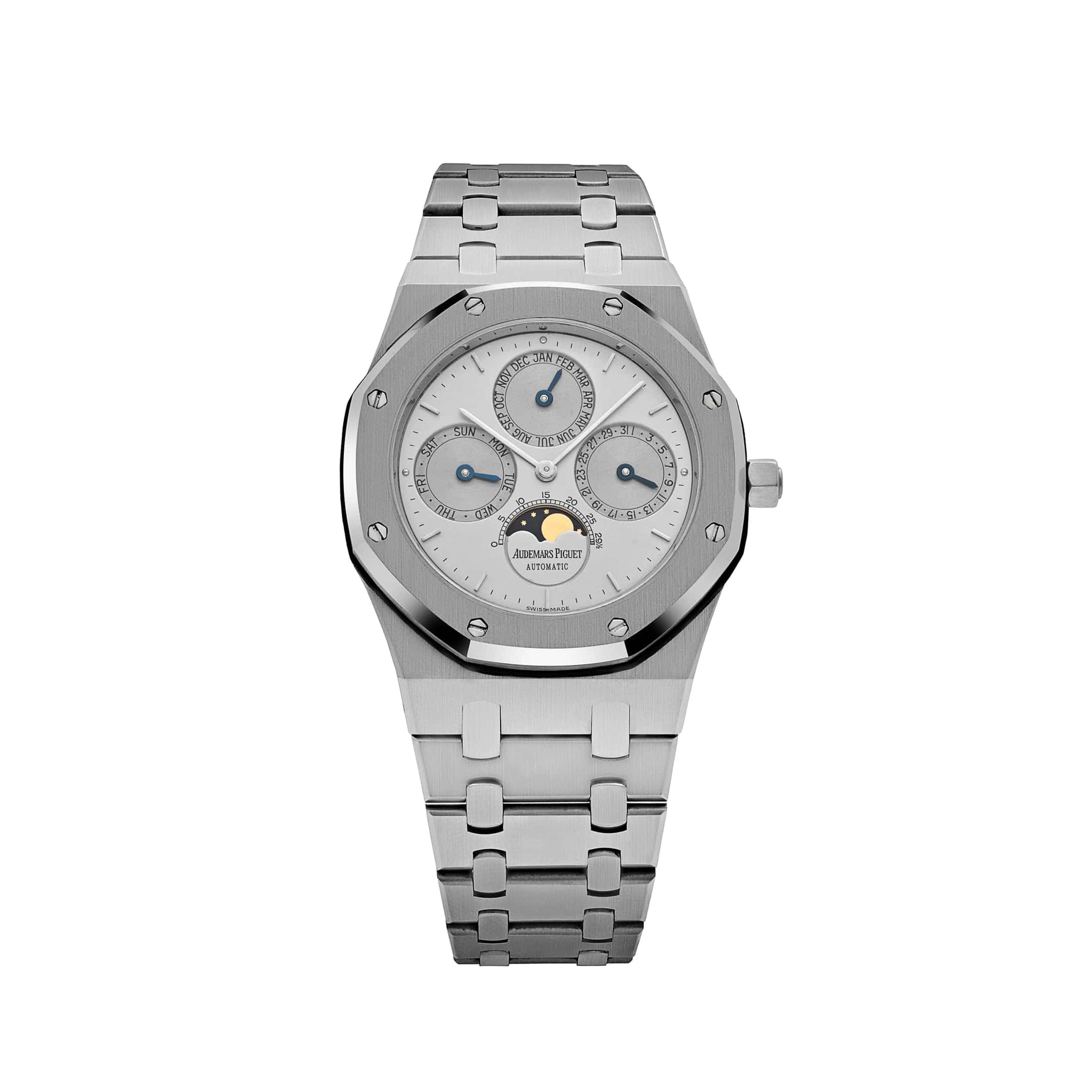 Audemars Piguet Royal Oak 25654ST.OO.0944ST.01 Perpetual Calendar Stainless Steel Silver Dial Limited Edition of 272
