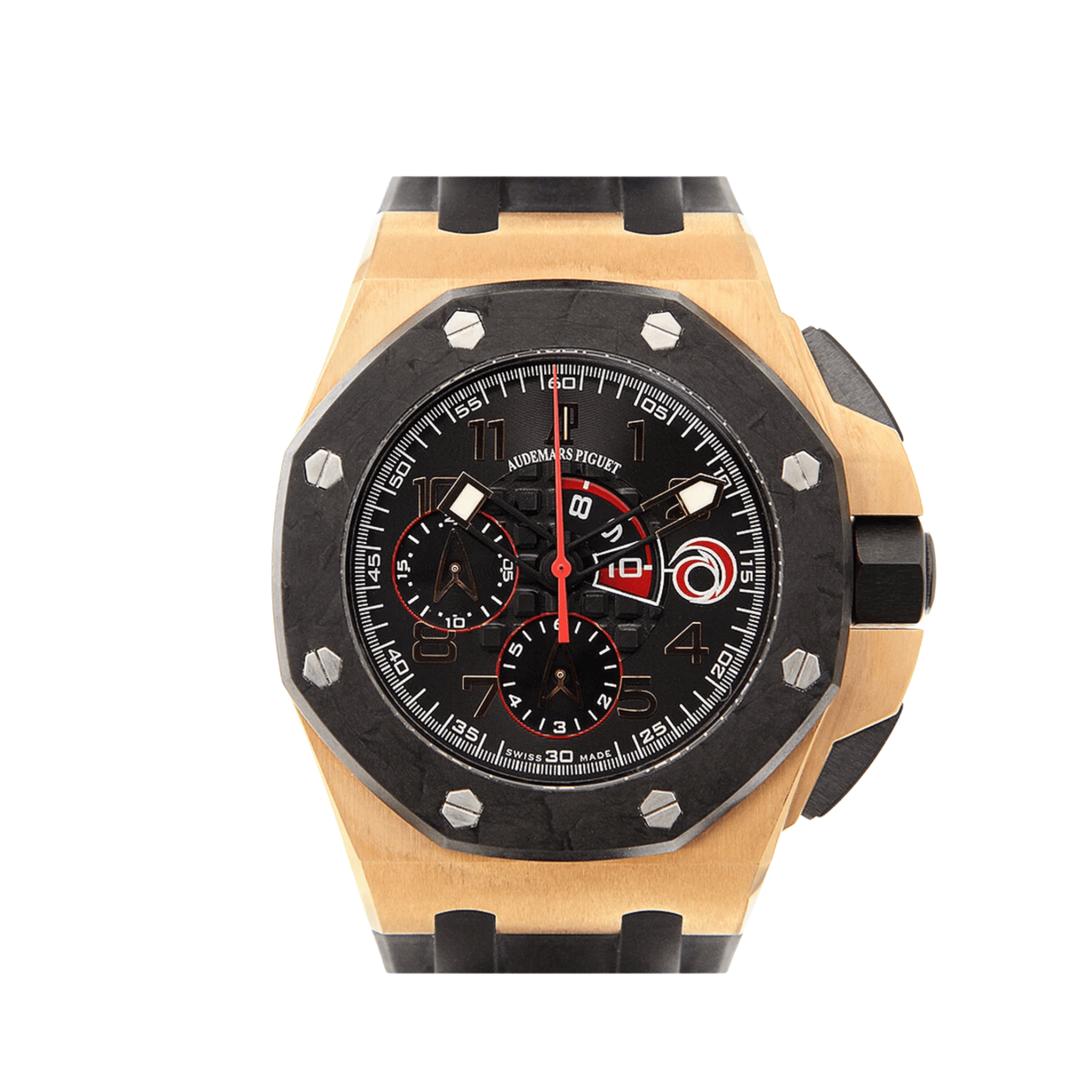 Audemars Piguet Royal Oak Offshore 26062OR.OO.A002CA.01 'Alinghi Team' Chronograph Rose Gold Carbon Black Dial Limited Edition of 600