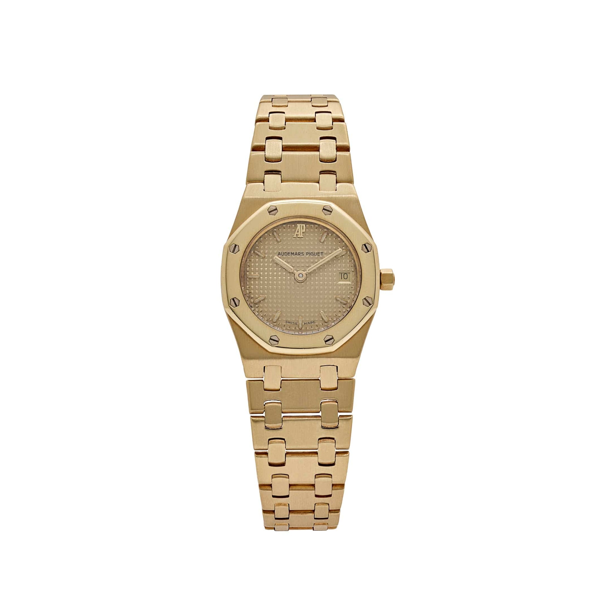 Audemars Piguet Royal Oak 66270BA.00.0722BA.09 Vintage 'Ladies' Yellow Gold Champagne Dial (1993)