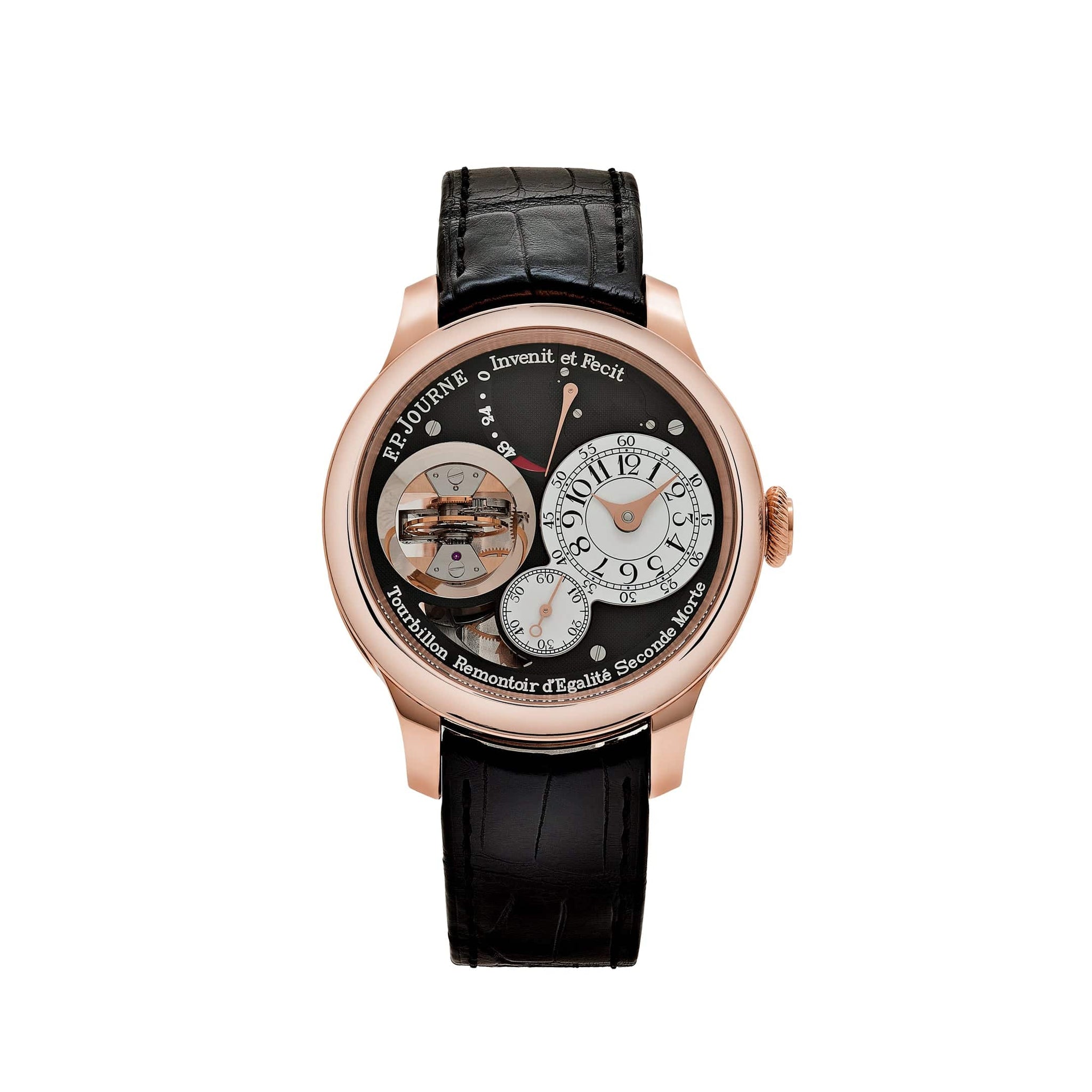 F.P.Journe Tourbillon Souverain Vertical Ref. TV Rose Gold Black Dial Boutique Edition (2025)