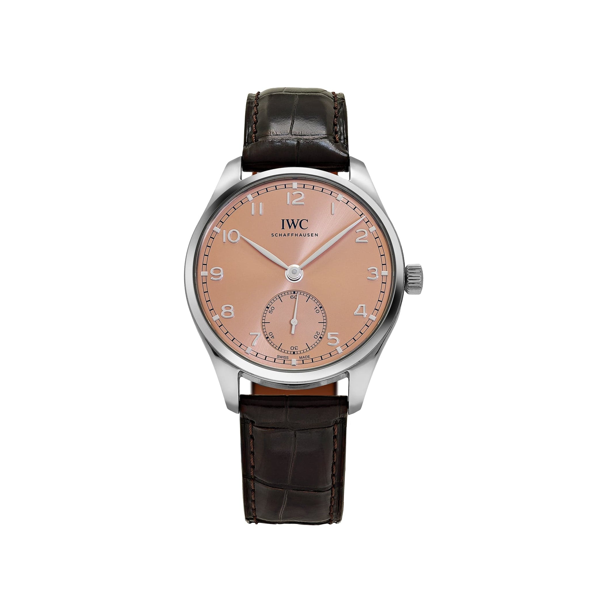 IWC Portugieser Automatic 40 IW358313 Stainless Steel Salmon Dial (2023)