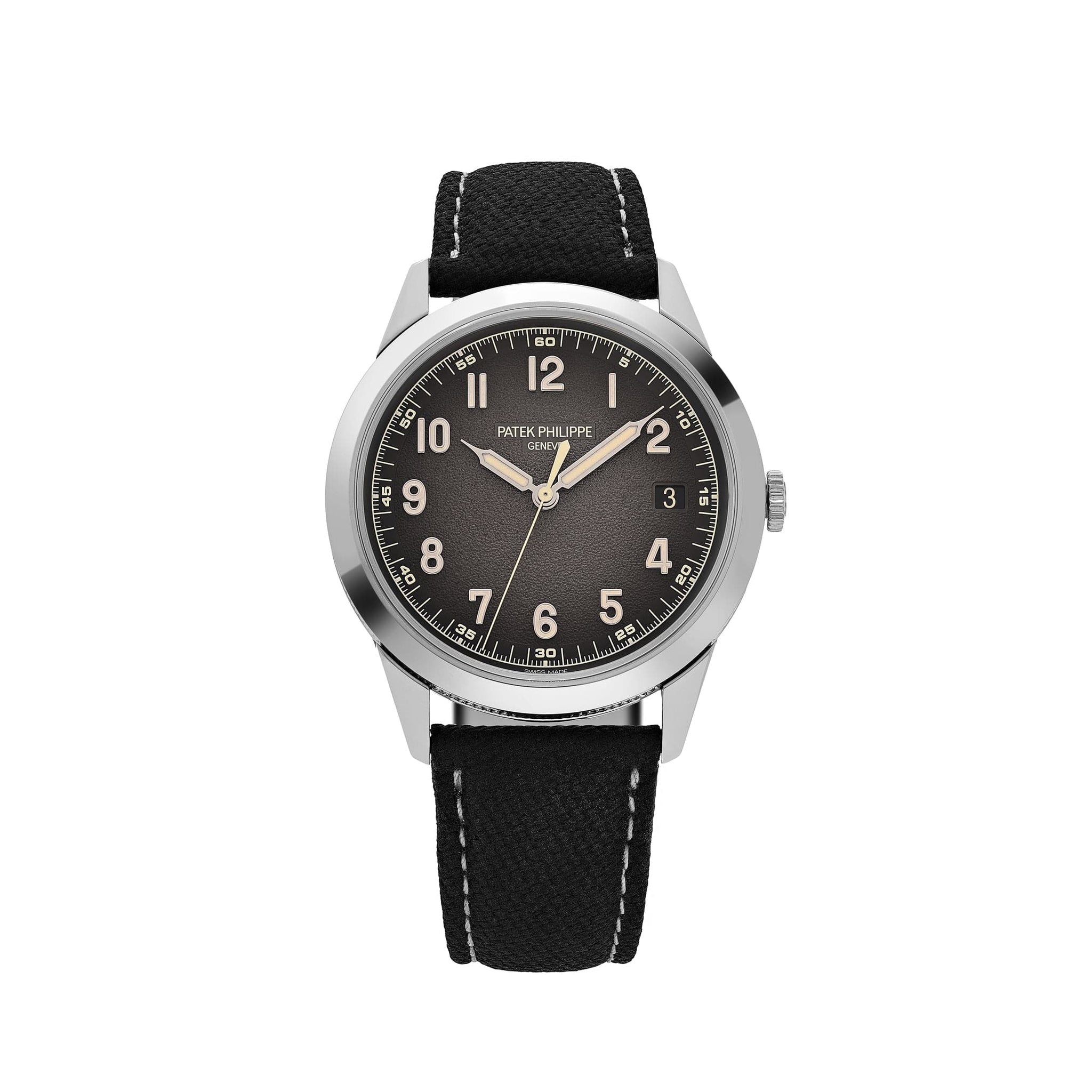Patek Philippe Calatrava 5226G-001 White Gold Charcoal Dial Date (2024)
