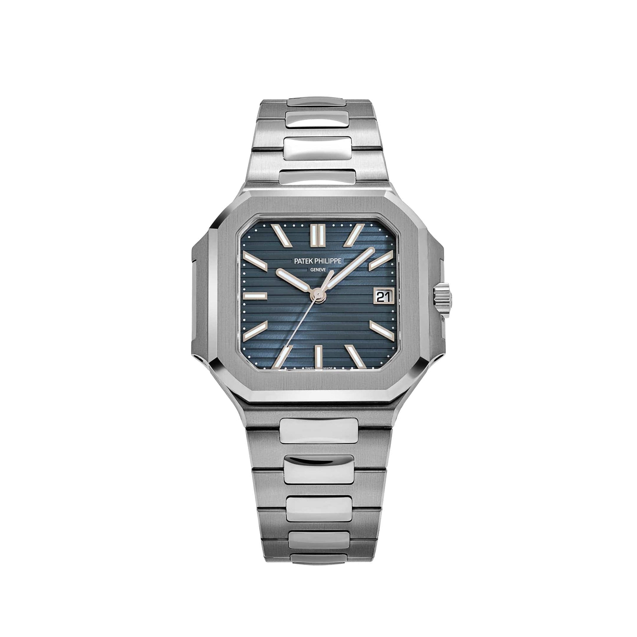 Patek Philippe Cubitus 7128/1G-001 White Gold Blue Dial (2025)