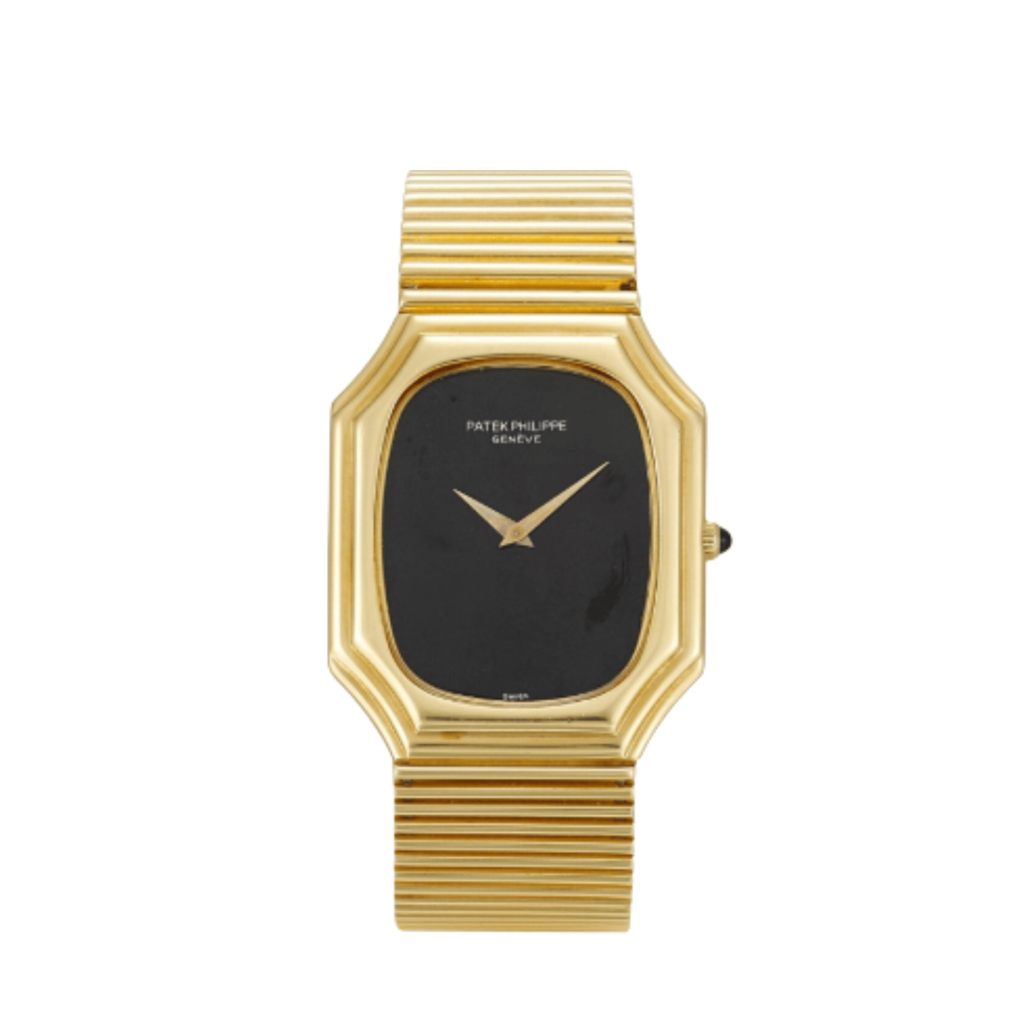 Patek Philippe Gondolo 3729/1J Yellow Gold Black Onyx Dial