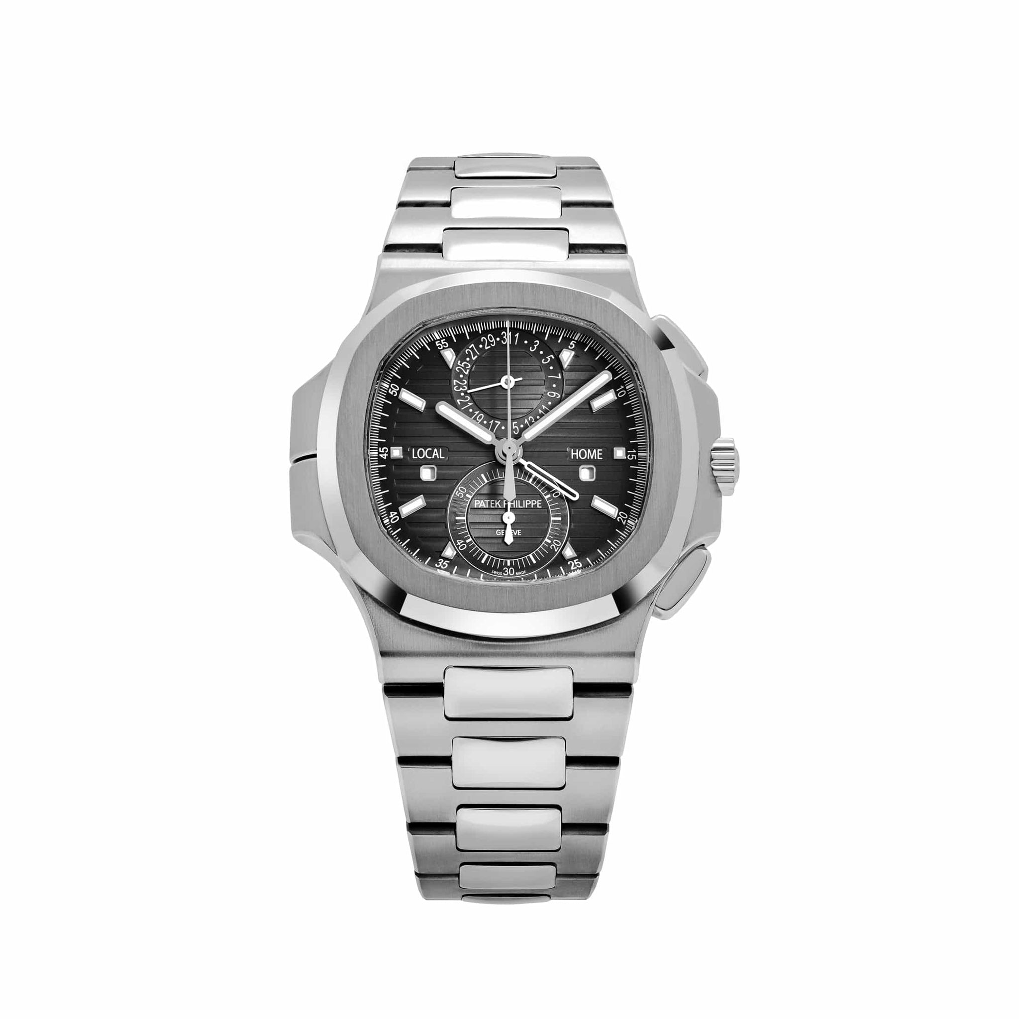 Patek Philippe Nautilus 5990/1A-001 'Travel Time' Chronograph Stainless Steel (2016)