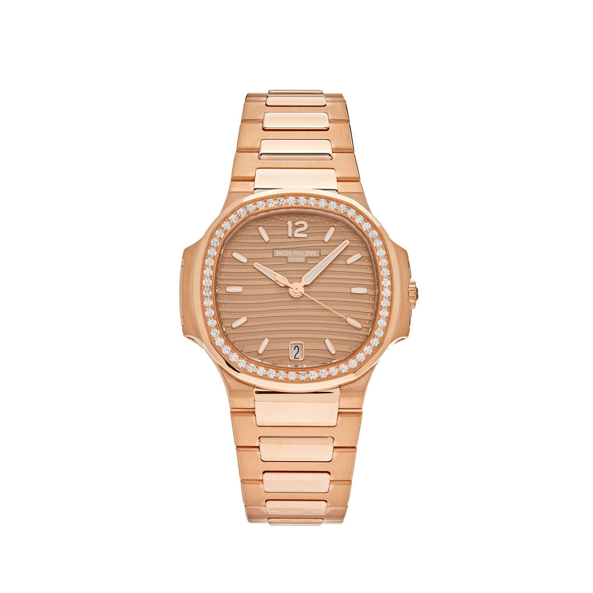 Patek Philippe Nautilus 7118/1200R-010 'Ladies' Rose Gold Diamond Bezel (2026)