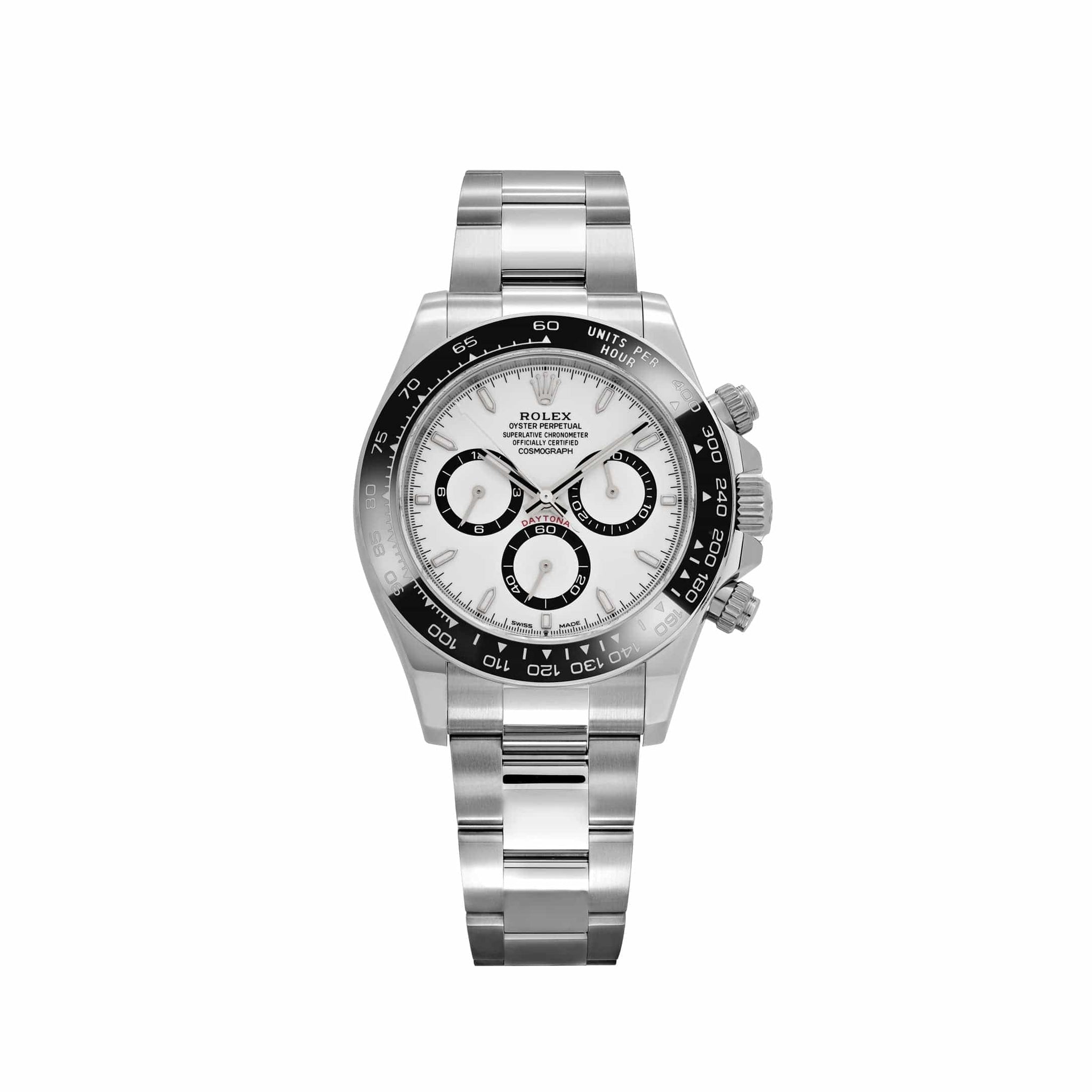 Rolex Daytona 126500LN Stainless Steel White Panda Dial