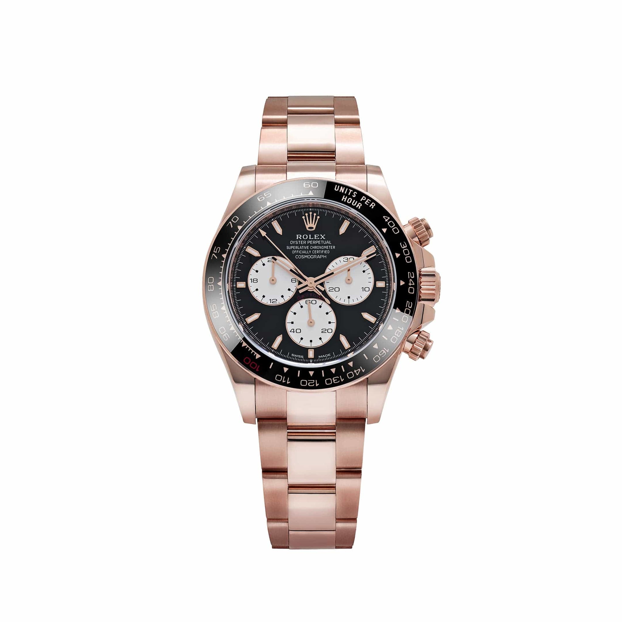 Rolex Daytona 126525LN 'Le Mans' Rose Gold Bright Black Dial (2025)