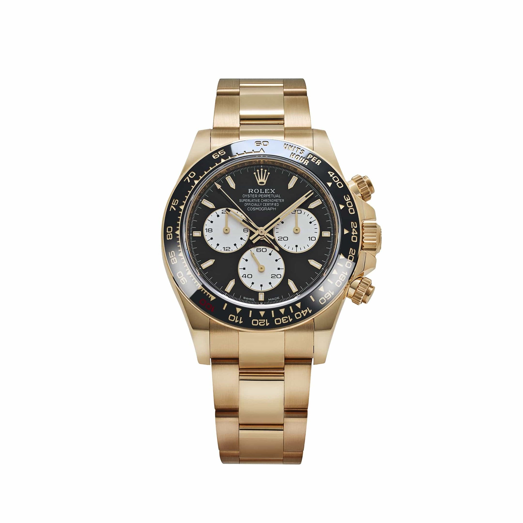 Rolex Daytona 126528LN 'Le Mans' Yellow Gold Black Dial (2024)