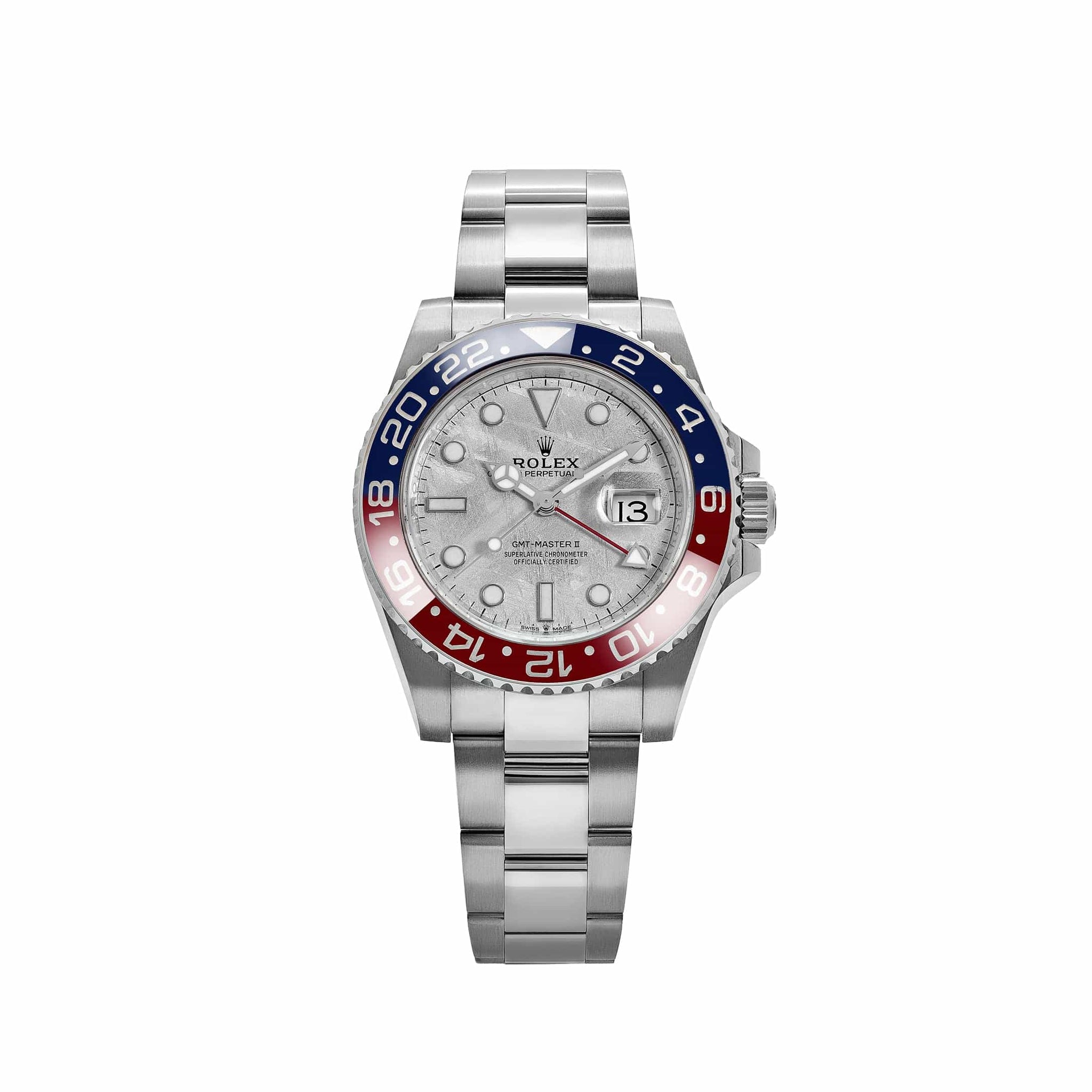 Rolex GMT-Master II 126719BLRO 'Pepsi' White Gold Meteorite Dial (2023)