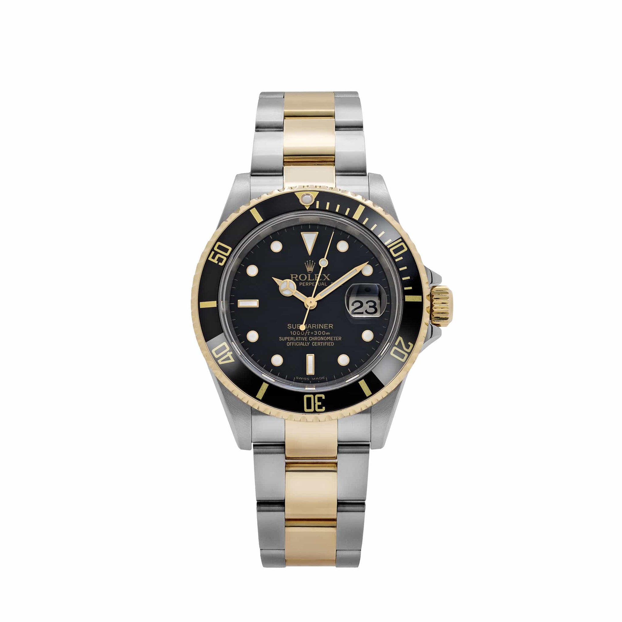 Rolex Submariner Date 116613LN Stainless Steel Yellow Gold Black Dial (2016)