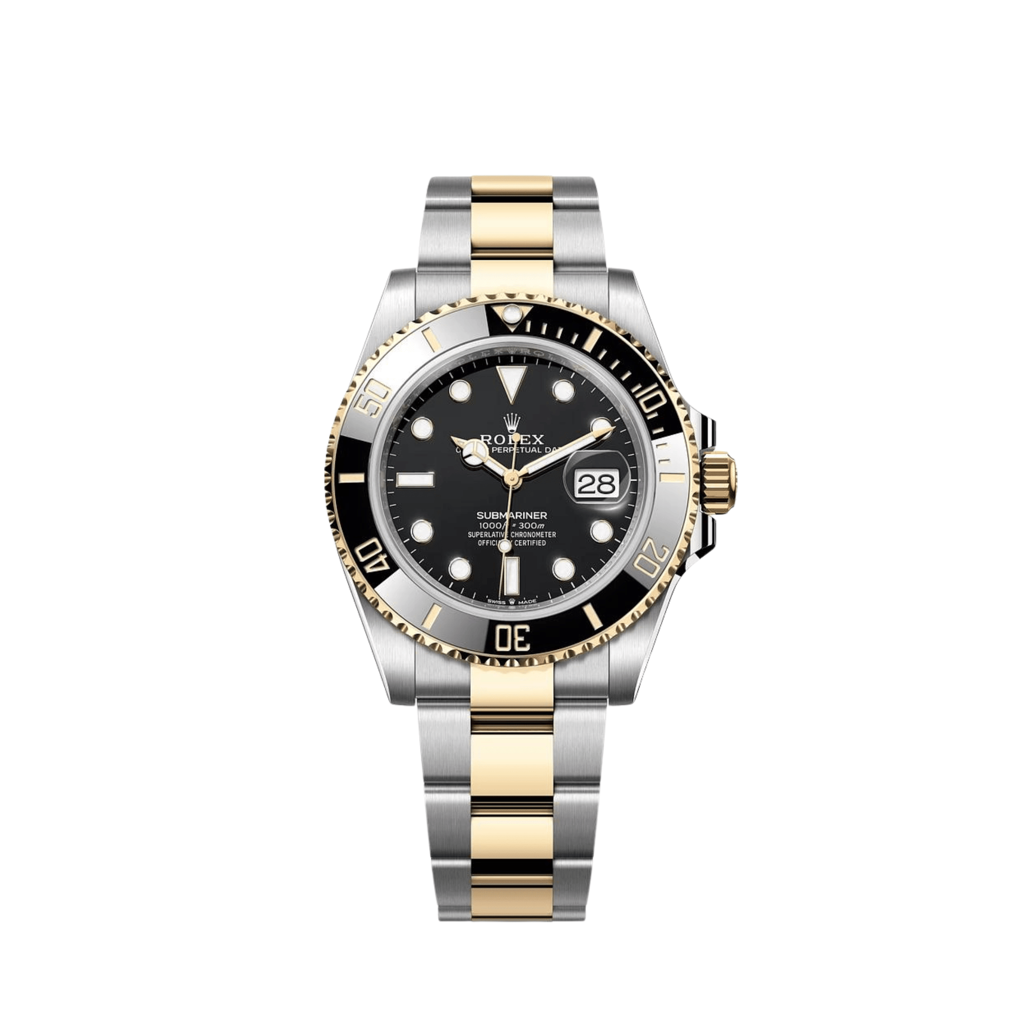 Rolex Submariner Date 126613LN Stainless Steel Yellow Gold Black Dial (2024)