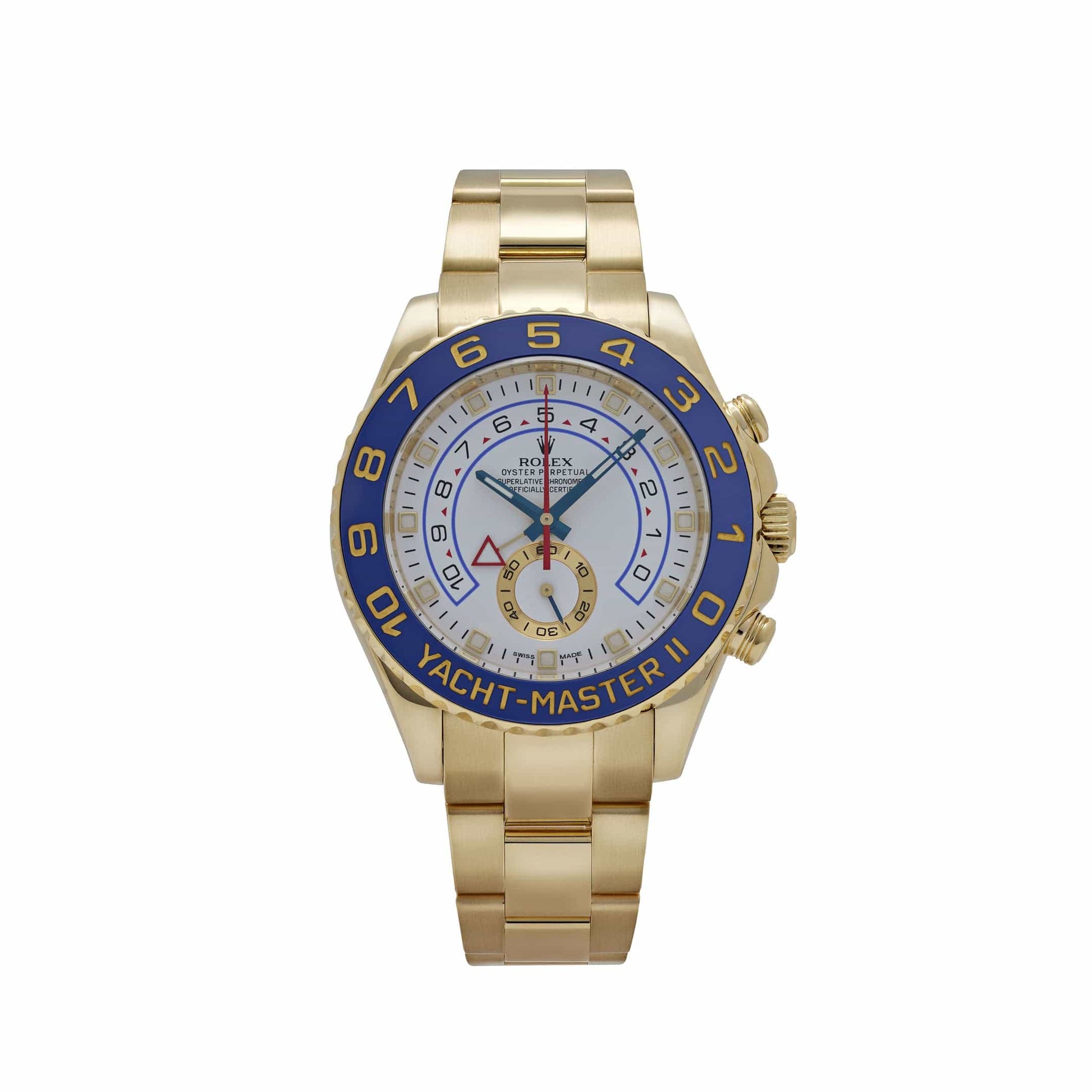 Rolex Yacht-Master II 116688 Yellow Gold White Dial (2022)